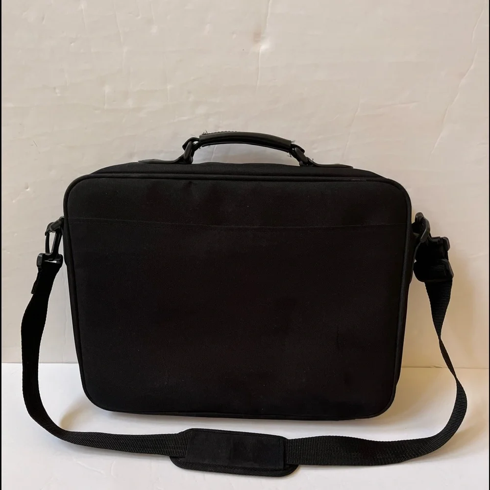 Targus Black Laptop Bag & Briefcase with Red Trim